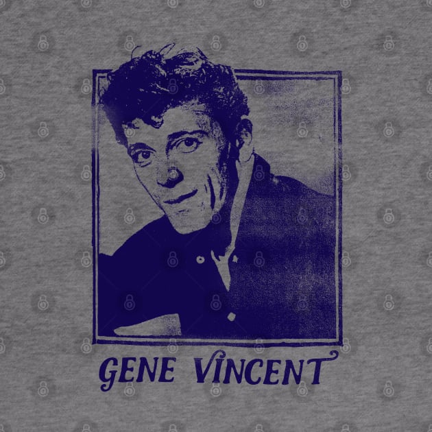 Gene Vincent // Rock N Roll Fan Design by DankFutura